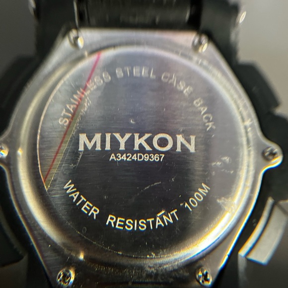 Miykon Men's Water Resistant WAtch - New with Tags - Picture 4 of 13